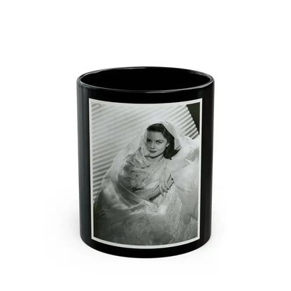 Dorothy Malone #160 (Vintage Female Icon) Black Coffee Mug 11oz - Go Mug Yourself