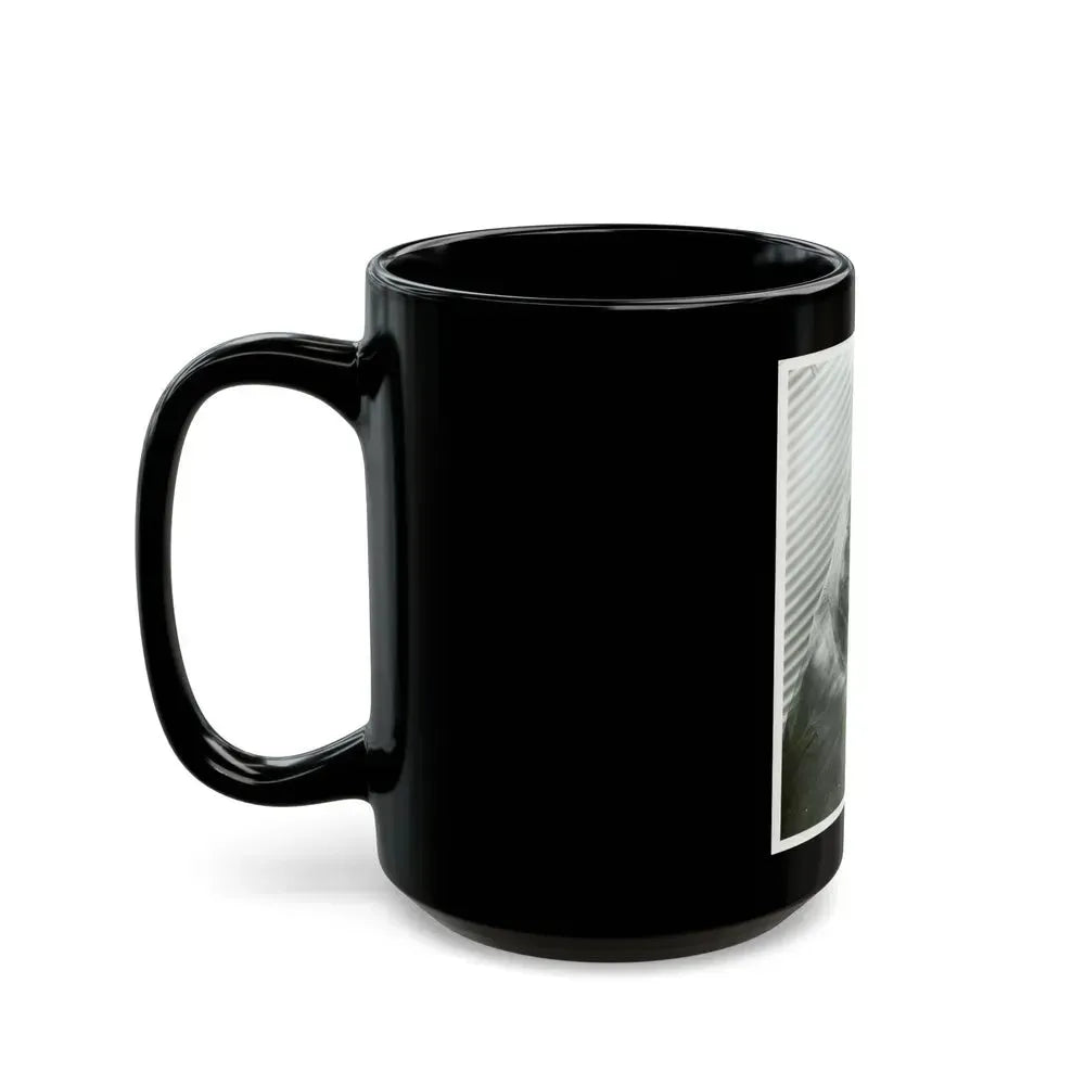 Dorothy Malone #160 (Vintage Female Icon) Black Coffee Mug - Go Mug Yourself