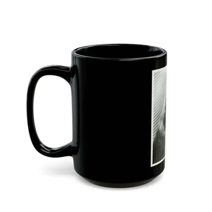 Dorothy Malone #160 (Vintage Female Icon) Black Coffee Mug - Go Mug Yourself