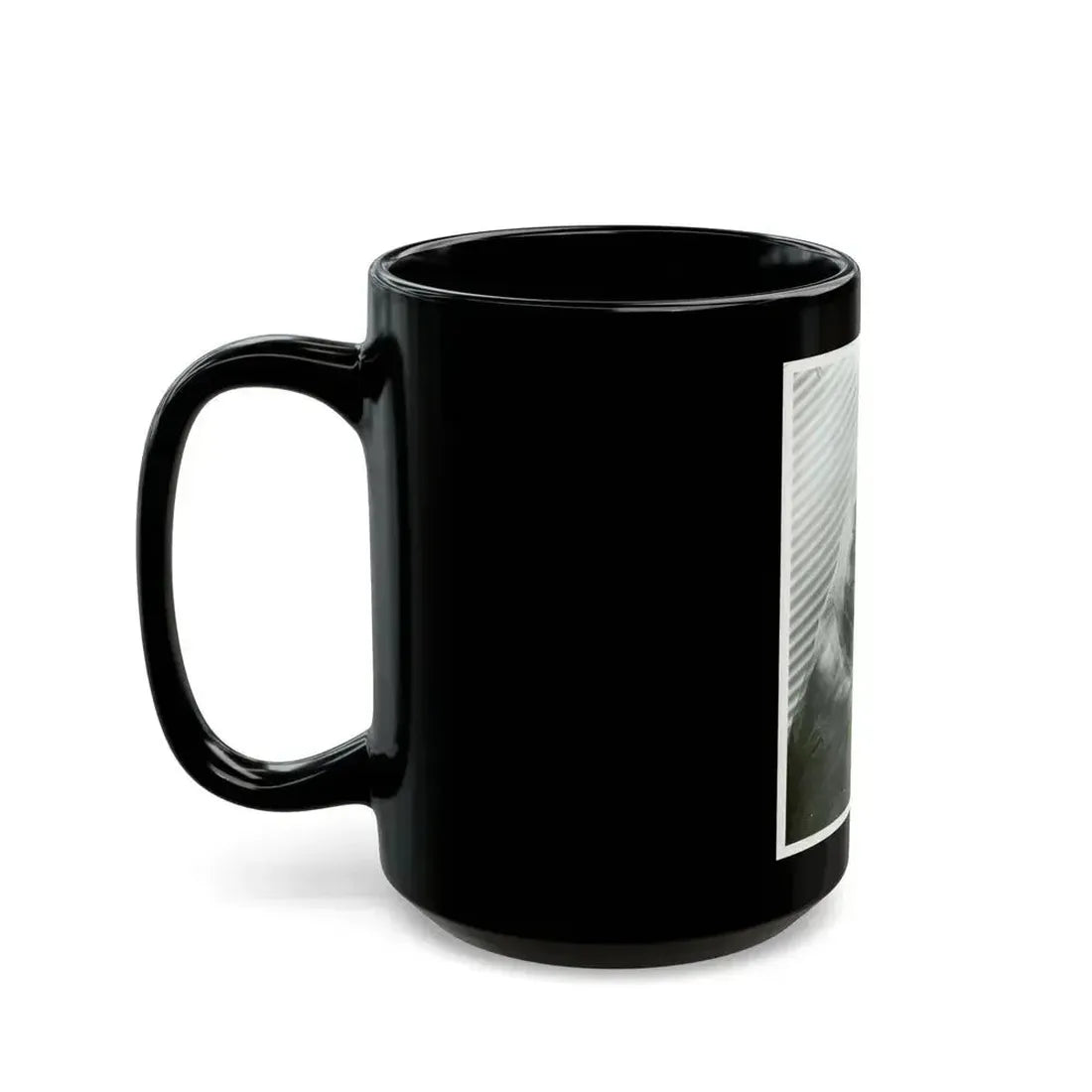 Dorothy Malone #160 (Vintage Female Icon) Black Coffee Mug - Go Mug Yourself