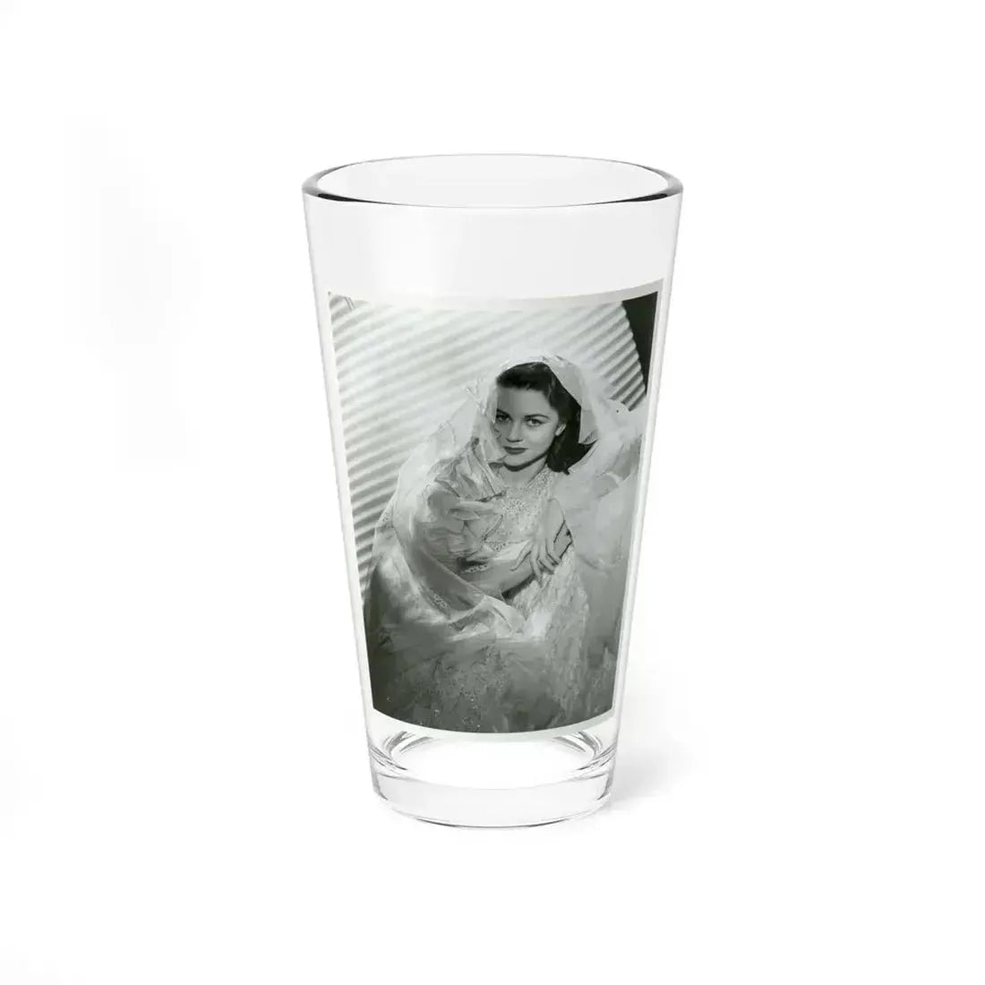 Dorothy Malone #160 (Vintage Female Icon) Pint Glass 16oz 16oz - Go Mug Yourself