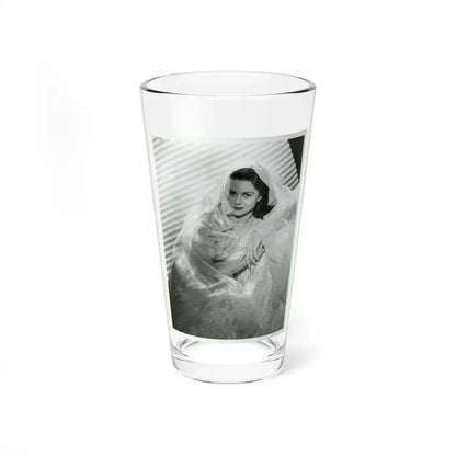 Dorothy Malone #160 (Vintage Female Icon) Pint Glass 16oz 16oz - Go Mug Yourself