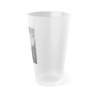 Dorothy Malone #161 (Vintage Female Icon) Frosted Pint Glass 16oz - Go Mug Yourself