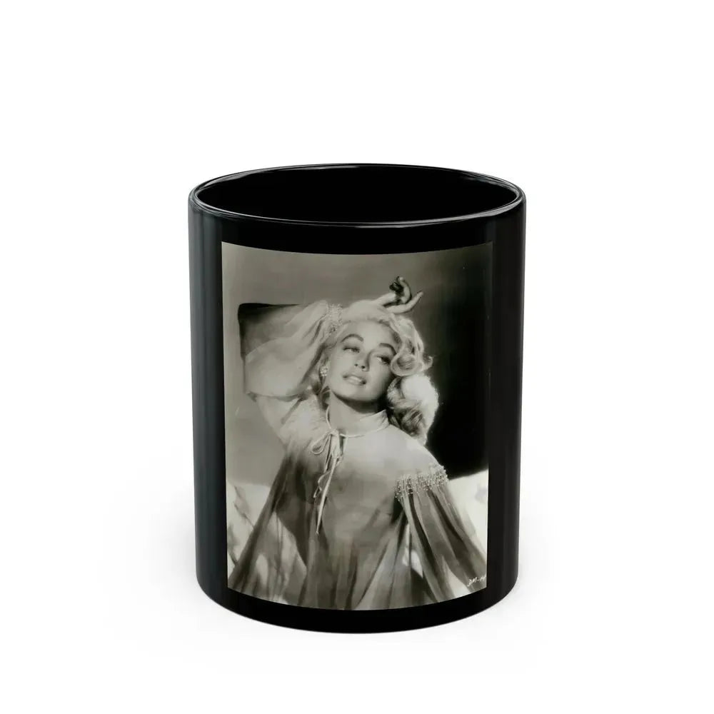 Dorothy Malone #165 (Vintage Female Icon) Black Coffee Mug 11oz - Go Mug Yourself