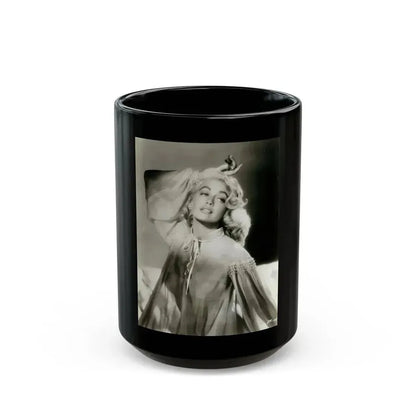 Dorothy Malone #165 (Vintage Female Icon) Black Coffee Mug 15oz - Go Mug Yourself