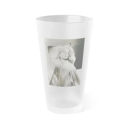 Dorothy Malone #165 (Vintage Female Icon) Frosted Pint Glass 16oz 16oz Frosted - Go Mug Yourself