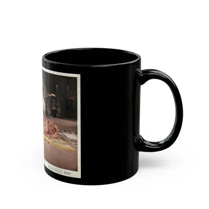 Dorothy Malone #167 (Vintage Female Icon) Black Coffee Mug - Go Mug Yourself