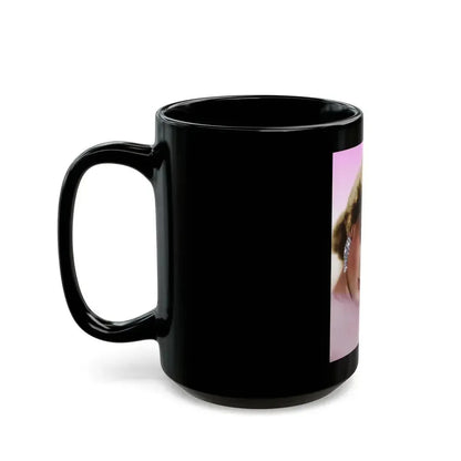 Dorothy Malone #173 (Vintage Female Icon) Black Coffee Mug - Go Mug Yourself