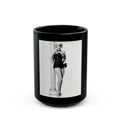 Dorothy Malone #178 (Vintage Female Icon) Black Coffee Mug 15oz - Go Mug Yourself