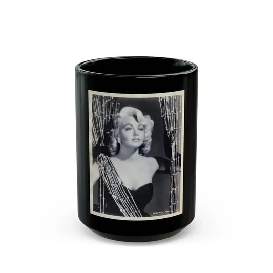 Dorothy Malone #205 (Vintage Female Icon) Black Coffee Mug 15oz - Go Mug Yourself