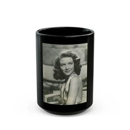 Dorothy Malone #243 (Vintage Female Icon) Black Coffee Mug 15oz - Go Mug Yourself