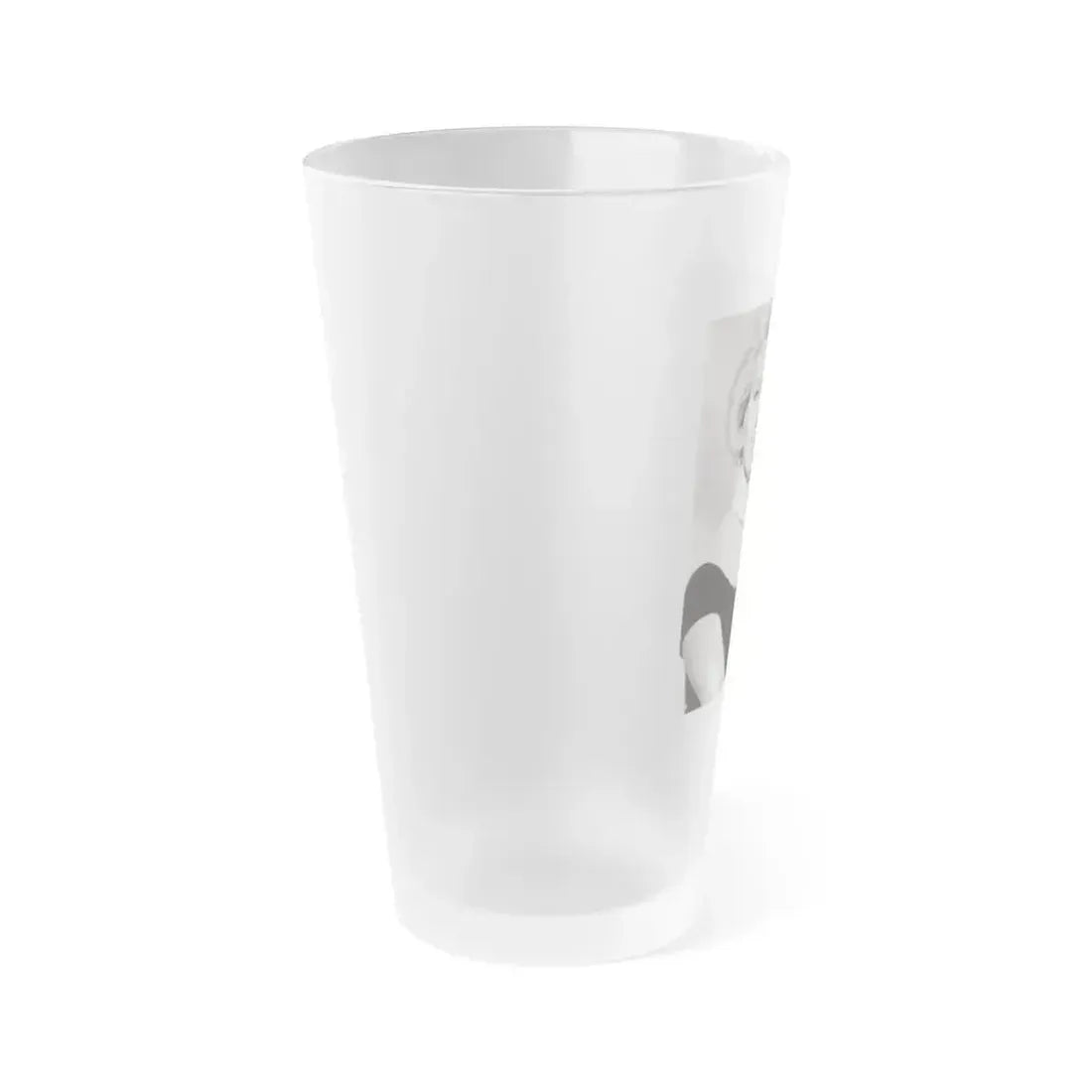 Dorothy Malone #27 (Vintage Female Icon) Frosted Pint Glass 16oz - Go Mug Yourself