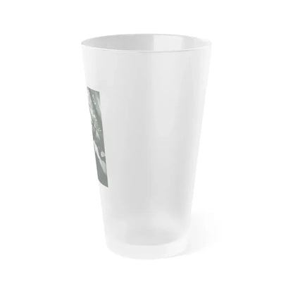 Dorothy Malone #59 (Vintage Female Icon) Frosted Pint Glass 16oz - Go Mug Yourself