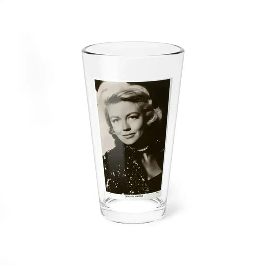 Dorothy Malone #89 (Vintage Female Icon) Pint Glass 16oz 16oz - Go Mug Yourself