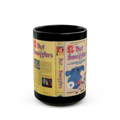 DOT AND THE SMUGGLERS (VHS COVER) - Black Coffee Mug 15oz - Go Mug Yourself