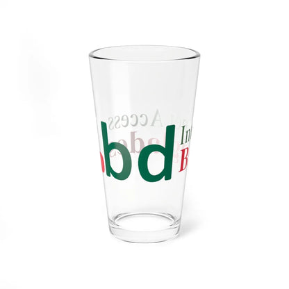 Dot Bd Domain Emblem (Bangladesh) (Coat of Arms) Pint Glass 16oz - Go Mug Yourself