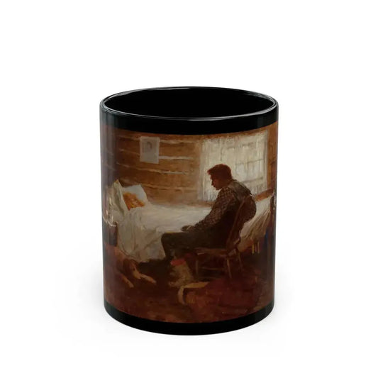 Doting Family, 1905 - Black Coffee Mug 11oz - Go Mug Yourself