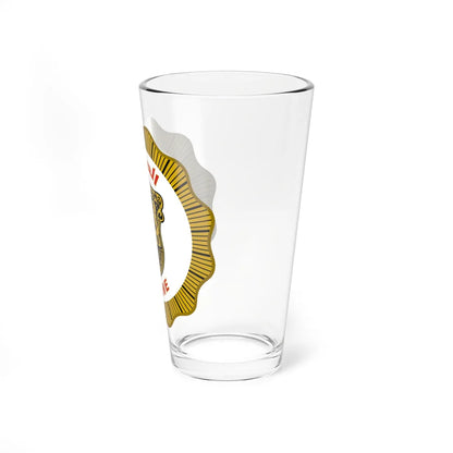 Douanes Tunisie insignes v2 (Tunisia) (Coat of Arms) Pint Glass 16oz - Go Mug Yourself