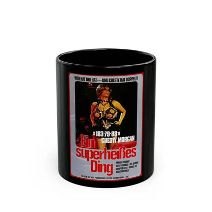 DOUBLE AGENT (GERMAN) 1973 Movie Poster - Black Coffee Mug 11oz - Go Mug Yourself