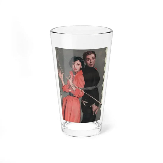 Double Catch, Today's Woman magazine, January 1951 - Pint Glass 16oz 16oz - Go Mug Yourself