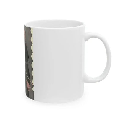 Double Catch, Today's Woman magazine, January 1951 - White Coffee Mug - Go Mug Yourself