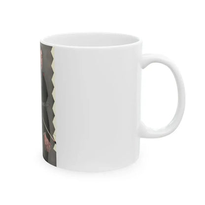 Double Catch, Today's Woman magazine, January 1951 - White Coffee Mug - Go Mug Yourself