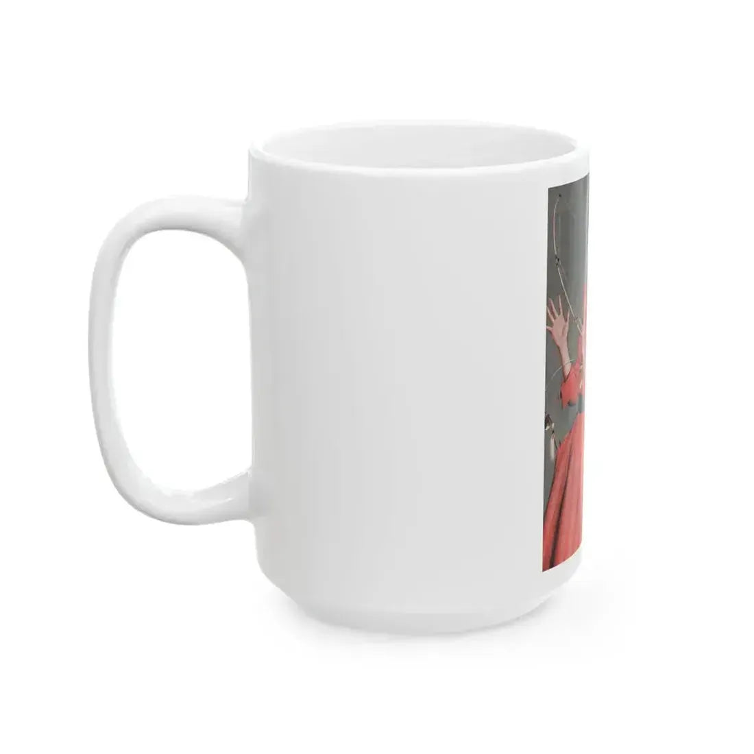 Double Catch, Today's Woman magazine, January 1951 - White Coffee Mug - Go Mug Yourself