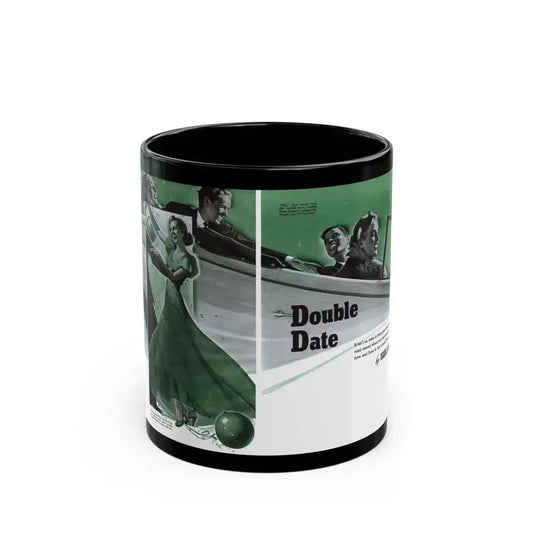 Double Date, Cosmopolitan, June 1939 - Black Coffee Mug 11oz - Go Mug Yourself