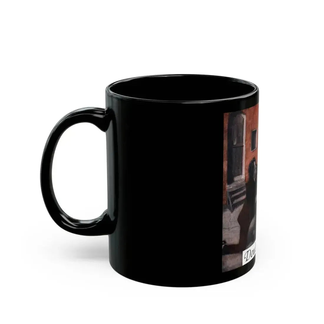 Double Doom, McCall's magazine, January 1923 - Black Coffee Mug - Go Mug Yourself
