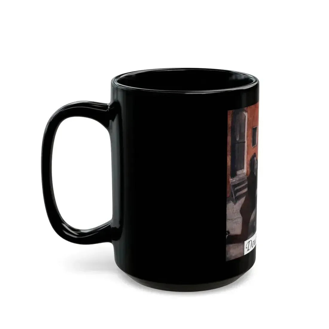 Double Doom, McCall's magazine, January 1923 - Black Coffee Mug - Go Mug Yourself
