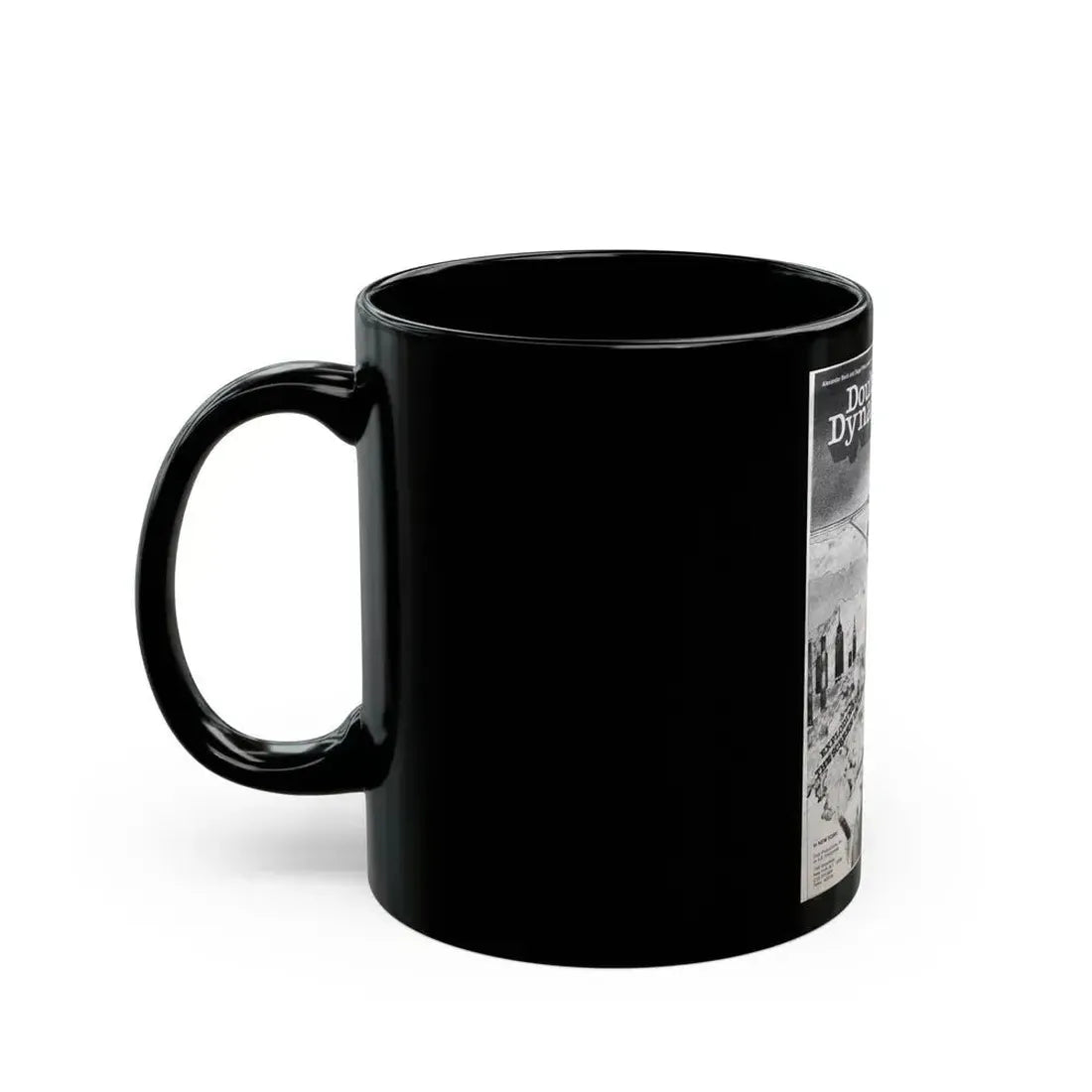 DOUBLE DYNAMITE! 1951 Movie Poster - Black Coffee Mug - Go Mug Yourself