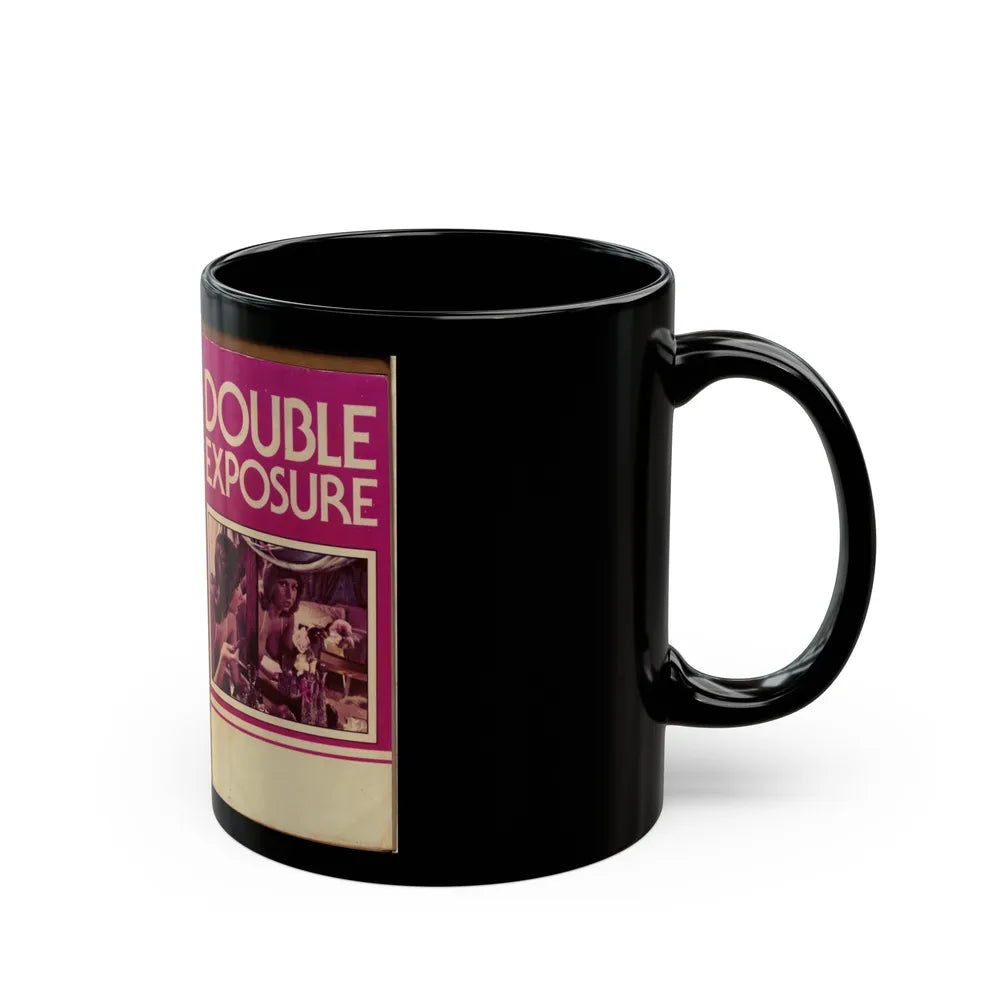 DOUBLE EXPOSURE AND MOONSHINE GIRLS (VHS COVER) - Black Coffee Mug-Go Mug Yourself