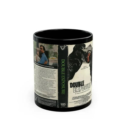 DOUBLE EXPOSURE (VHS COVER) - Black Coffee Mug 11oz - Go Mug Yourself