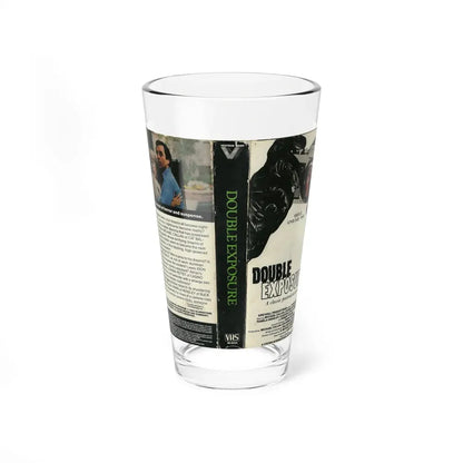 DOUBLE EXPOSURE (VHS COVER) Pint Glass 16oz 16oz - Go Mug Yourself
