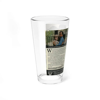 DOUBLE EXPOSURE (VHS COVER) Pint Glass 16oz - Go Mug Yourself