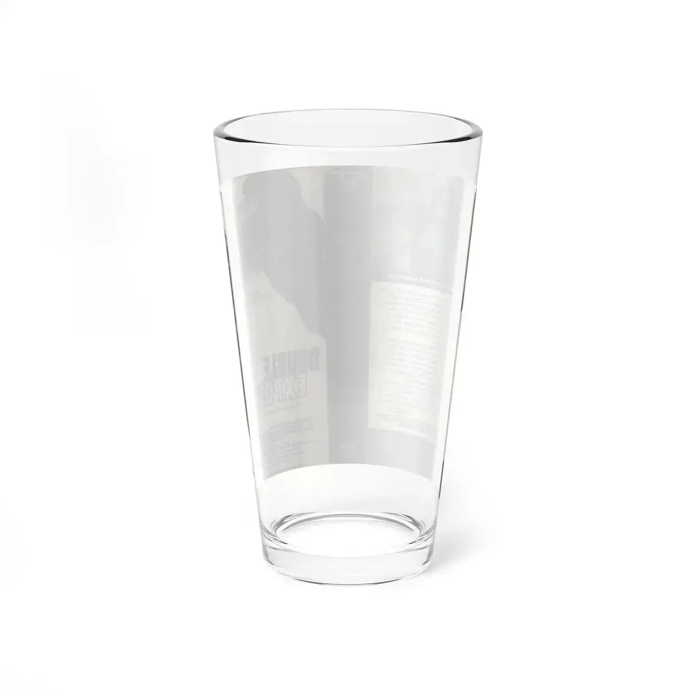 DOUBLE EXPOSURE (VHS COVER) Pint Glass 16oz - Go Mug Yourself