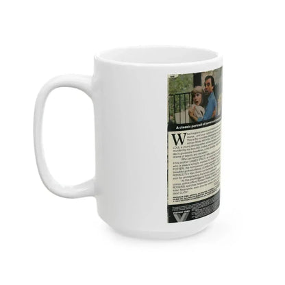 DOUBLE EXPOSURE (VHS COVER) - White Coffee Mug - Go Mug Yourself