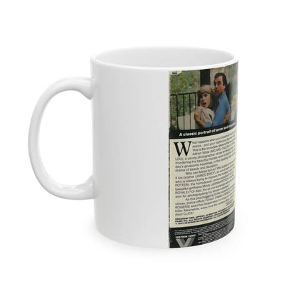 DOUBLE EXPOSURE (VHS COVER) - White Coffee Mug-Go Mug Yourself