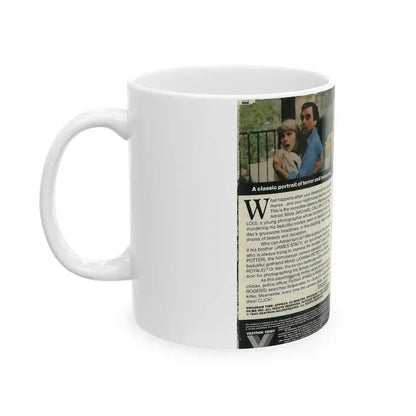 DOUBLE EXPOSURE (VHS COVER) - White Coffee Mug - Go Mug Yourself
