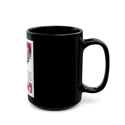 Double-Rich, Cream of Kentucky ad, Liberty, November 1938 - Black Coffee Mug - Go Mug Yourself