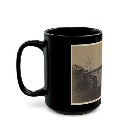 Double Turreted Ironclad Monitor Onandaga, James River (U.S. Civil War) Black Coffee Mug-Go Mug Yourself