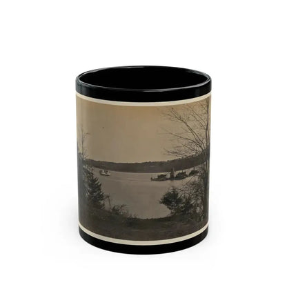 Double Turreted Ironclad Monitor  Onandaga,  James River (U.S. Civil War) Black Coffee Mug 11oz - Go Mug Yourself
