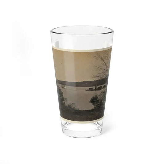 Double Turreted Ironclad Monitor  Onandaga,  James River (U.S. Civil War) Pint Glass 16oz 16oz - Go Mug Yourself