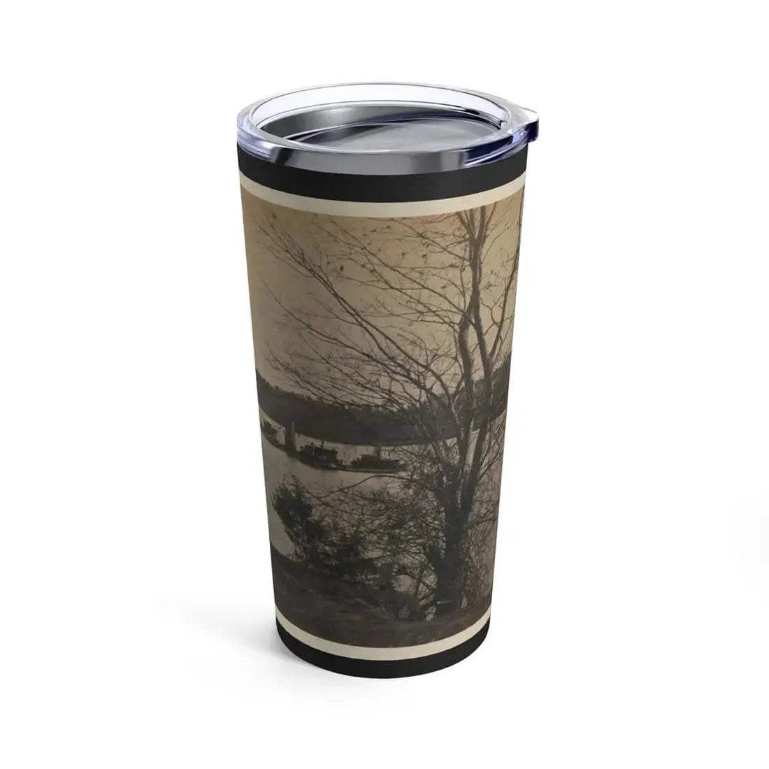 Double Turreted Ironclad Monitor  Onandaga,  James River (U.S. Civil War) Tumbler 20oz - Go Mug Yourself