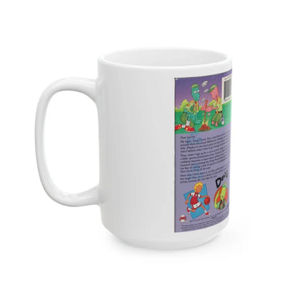 DOUG SLAM DUNK DOUG (VHS COVER) - White Coffee Mug-Go Mug Yourself