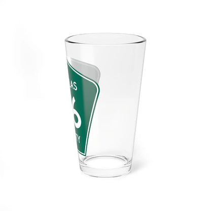 Douglas County 46 green (Colorado) (Road Sign) Pint Glass 16oz - Go Mug Yourself