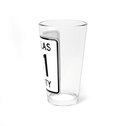 Douglas County Route 41 (Minnesota) (Road Sign) Pint Glass 16oz - Go Mug Yourself