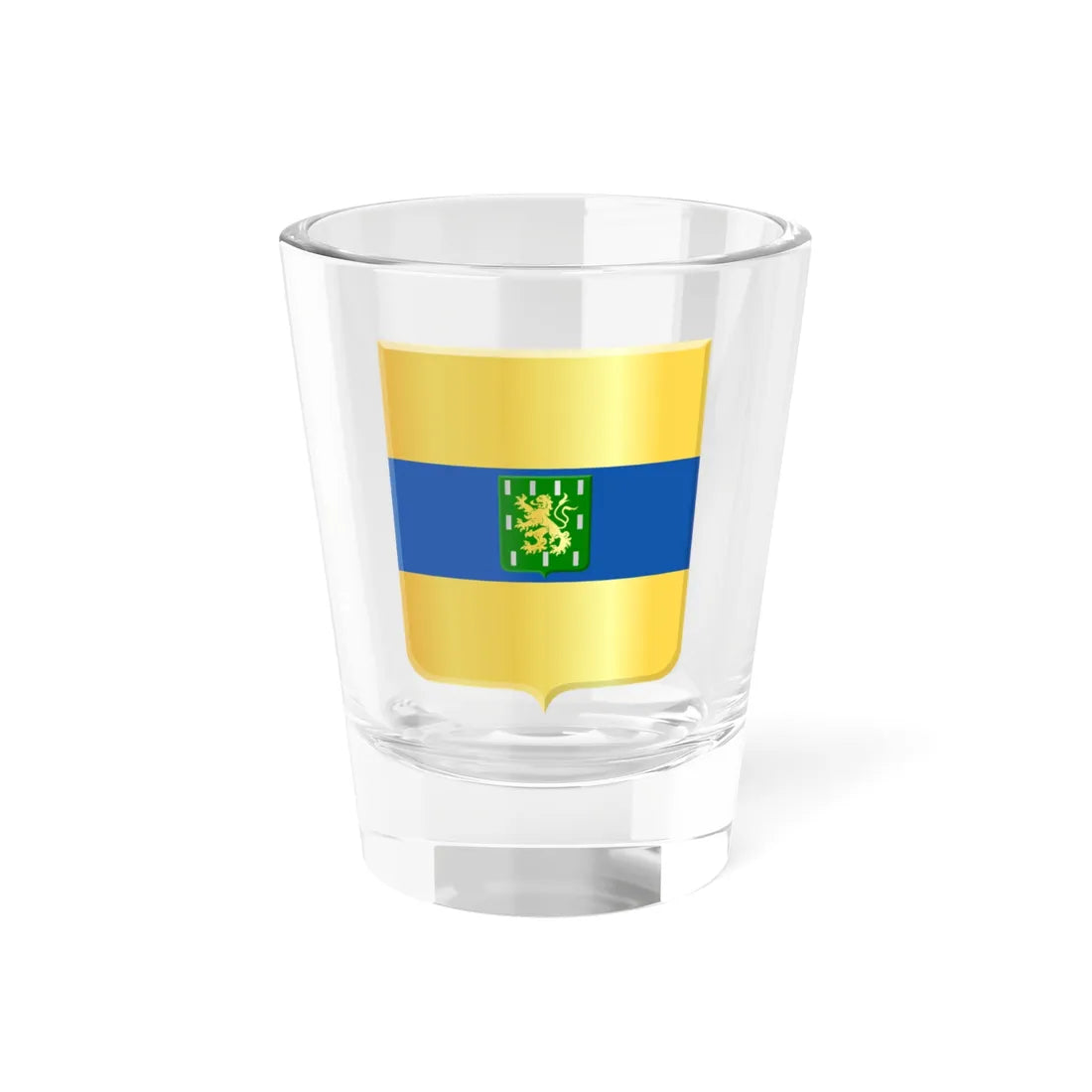 Dour wapen (Belgium) (Coat of Arms) Shot Glass 1.5oz 1.5oz - Go Mug Yourself