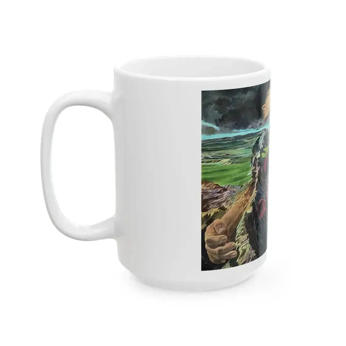 Down a Long Canal, Life magazine, December 7, 1962 - White Coffee Mug - Go Mug Yourself