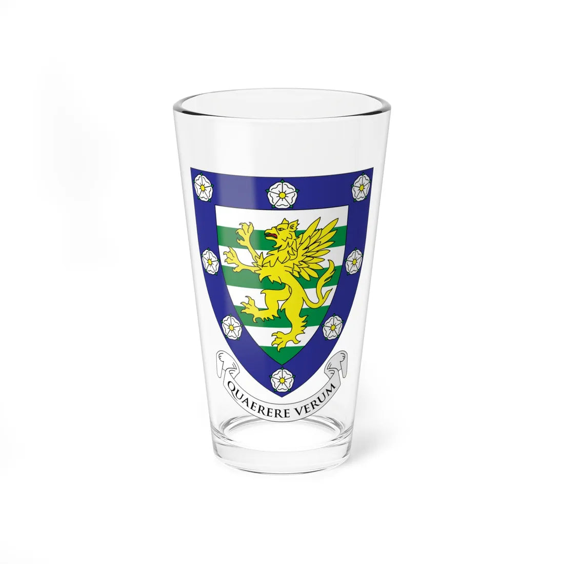 Downing Crest (England) (Coat of Arms) Pint Glass 16oz 16oz - Go Mug Yourself